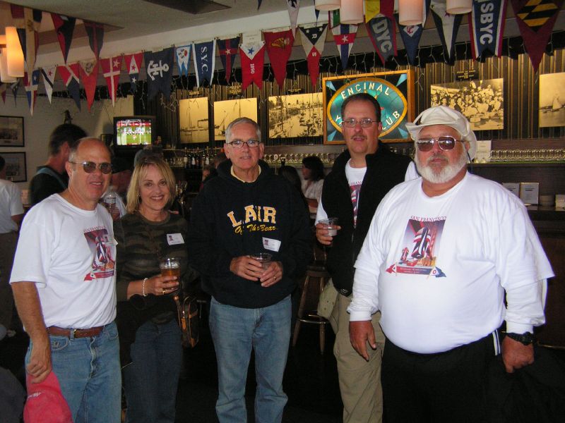 Dan, Maureen, Bob,<BR>Corky & John