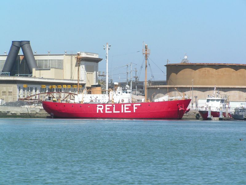 Old lightship.