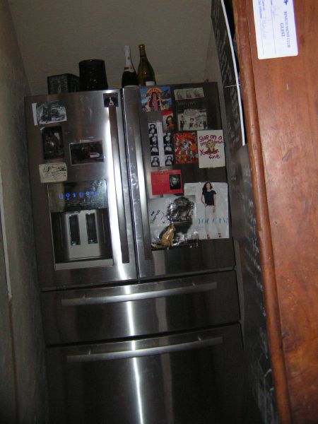 the fridge!