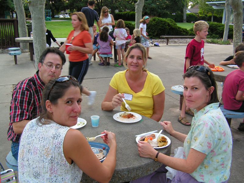 Happy eaters.