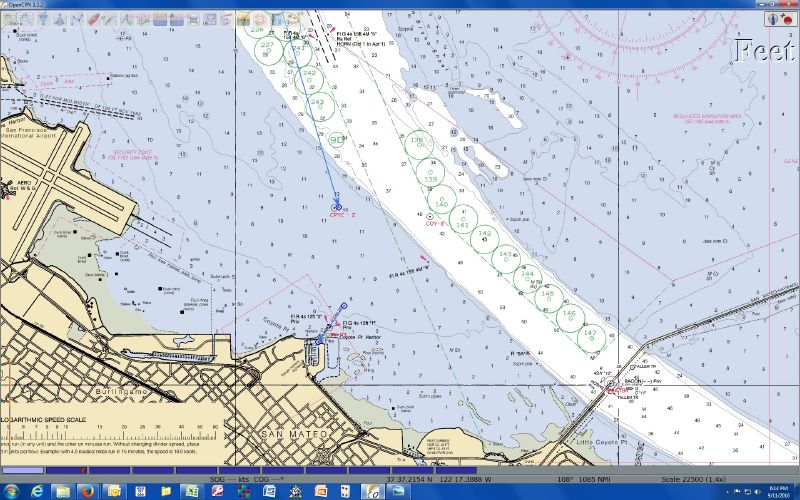 Coyote Point Route Finish