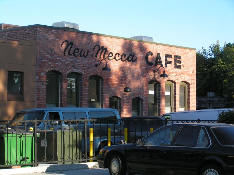 the New Mecca Cafe.