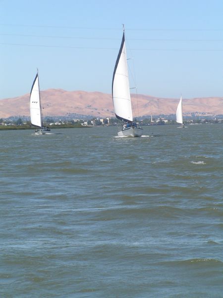 motor sailing ...