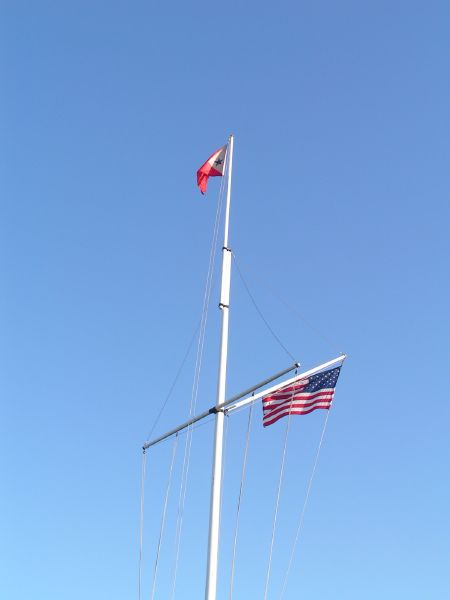 Encinal's burgee.