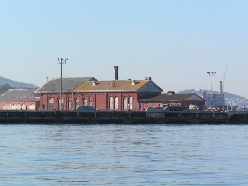 Old Hunters Point<BR> pumphouse ...