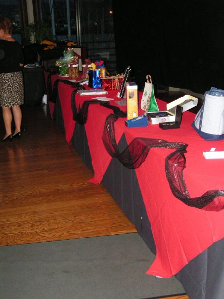 Door Prize table