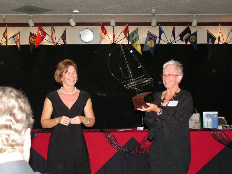 Carol gets Cruising Award