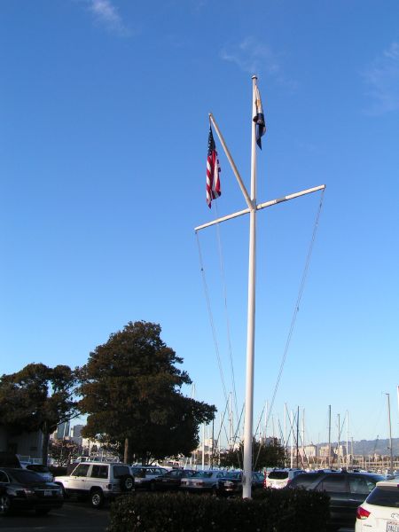 Oakland YC flags ...