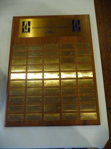 Commodores Plaque