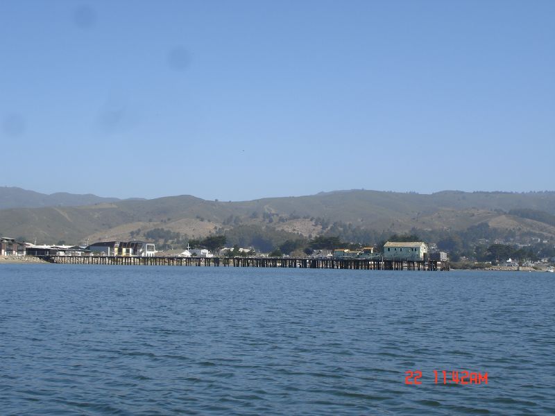 Old fishing pier ...