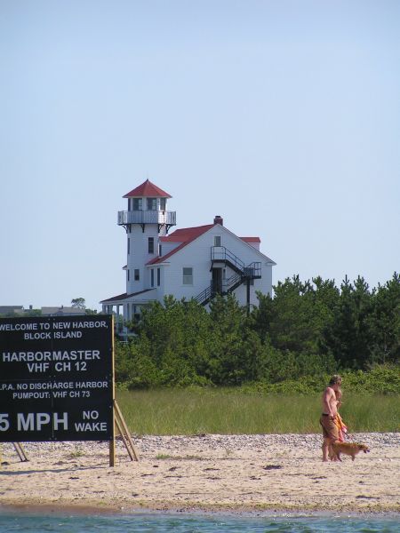 Great Salt Pond light