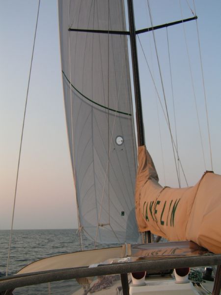 Into Cape Cod Bay.