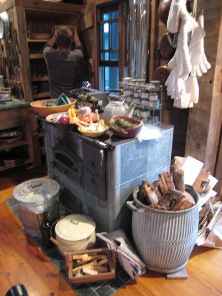 & soapstone oven.