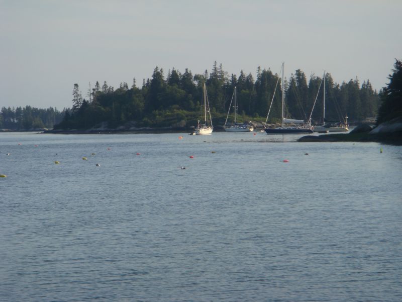 boats outside ...