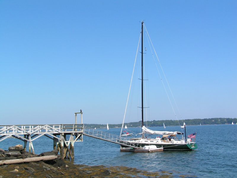 Karin & Leighton's dock.