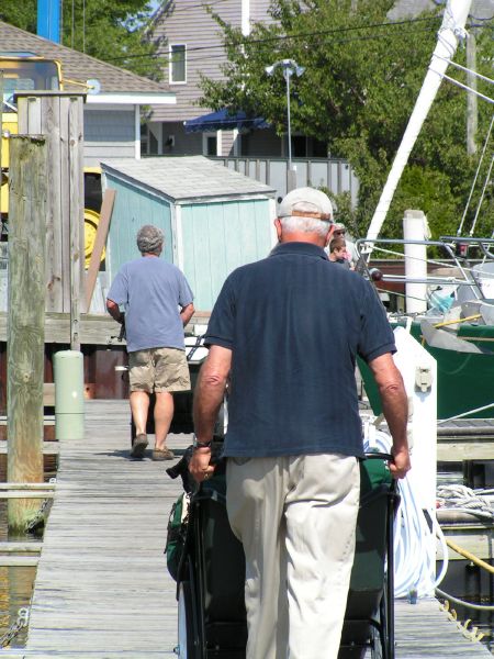 dock walk.