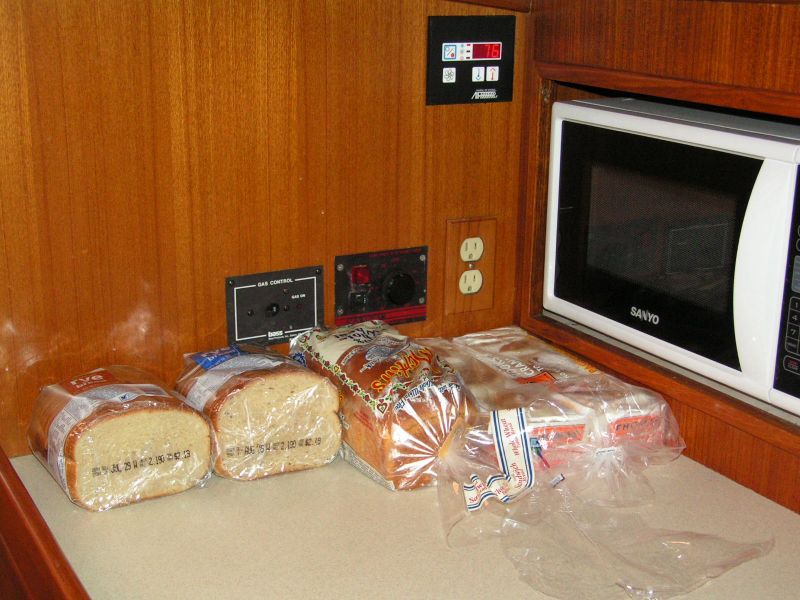 Bread shelf ...