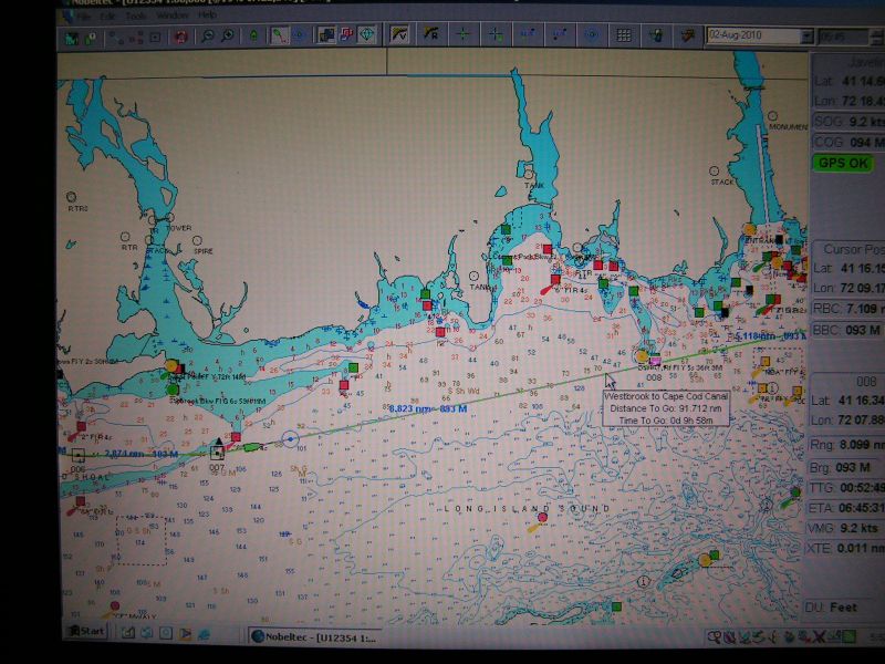 Clearing <BR>Long Sand Shoal