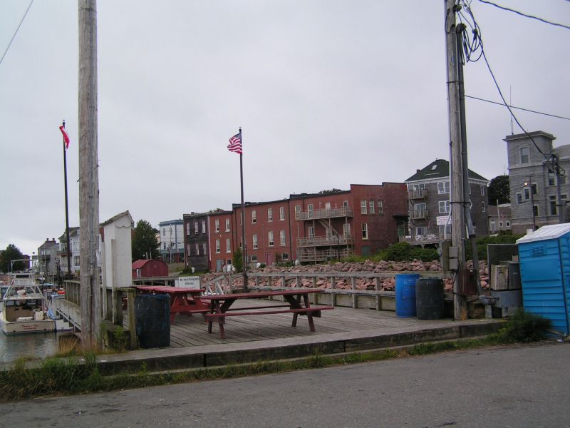 Eastport's water side...