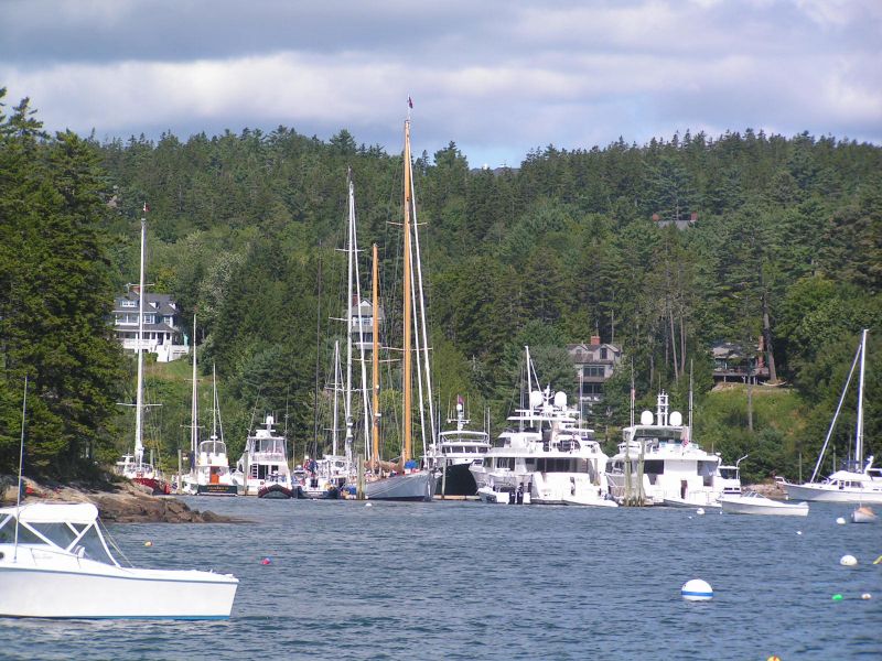 Dock pileup ...