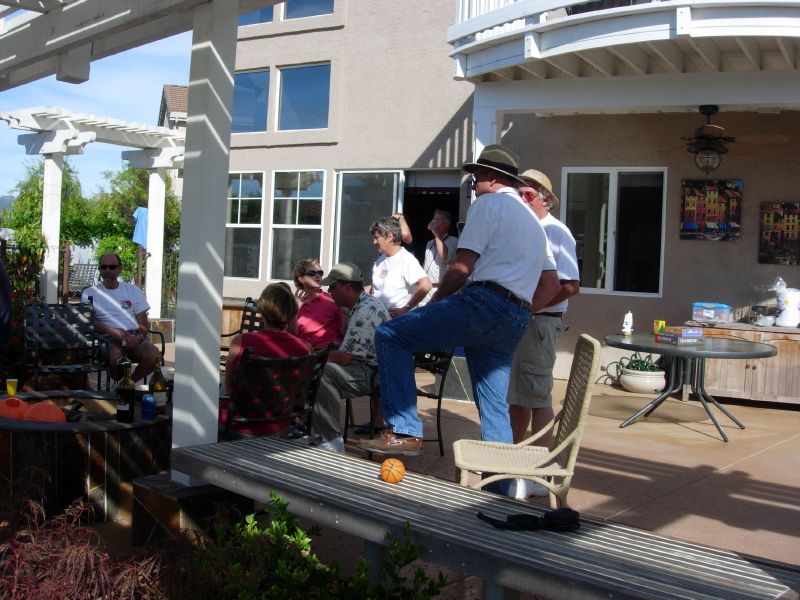 patio time ...