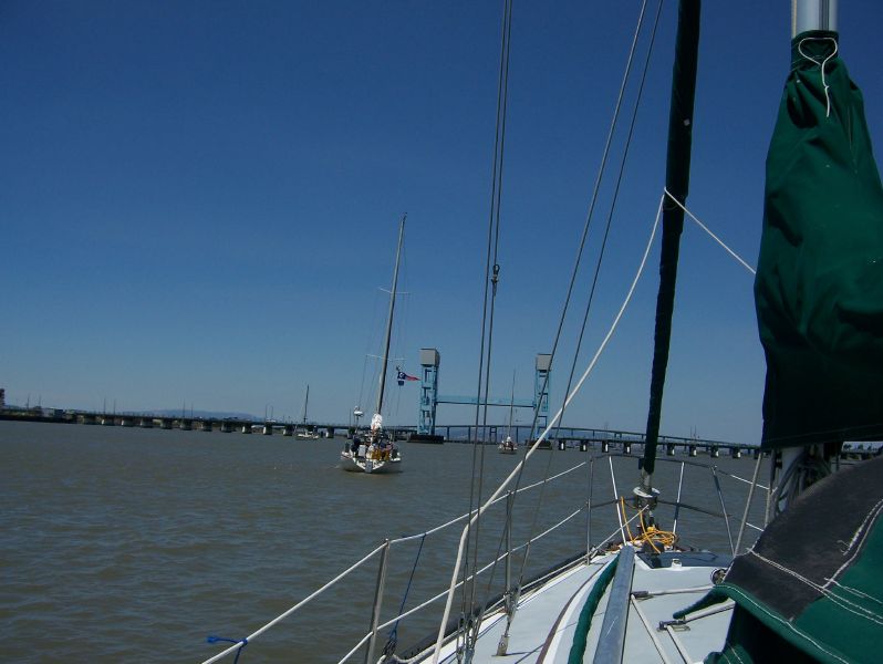 Mare Island bridge ...