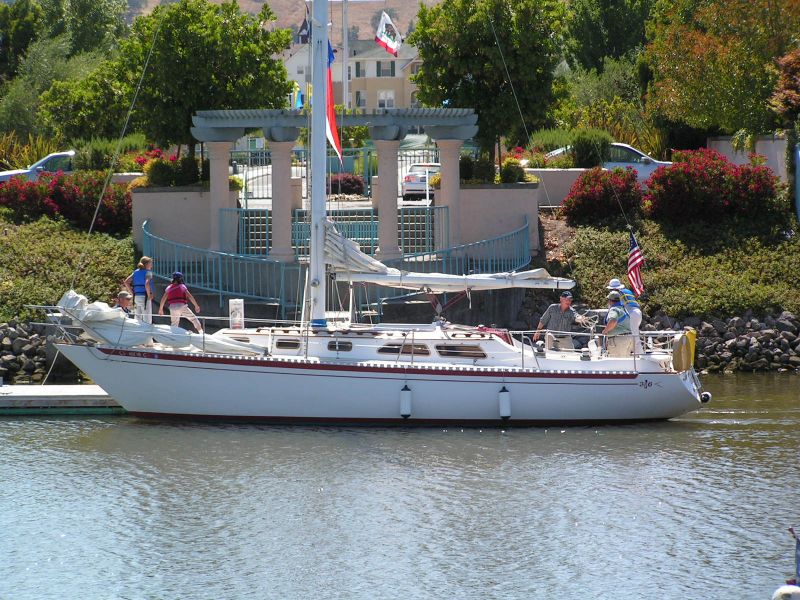 on the guest dock.