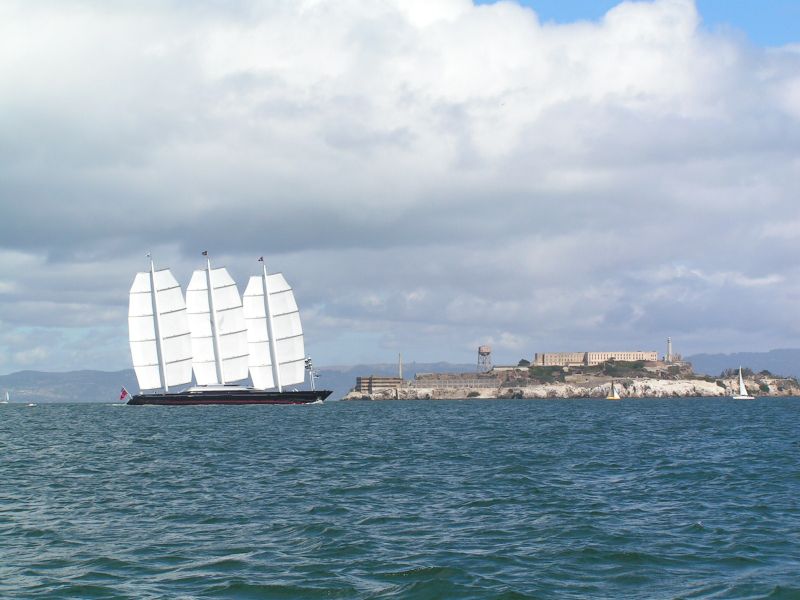 passing Alcatraz.