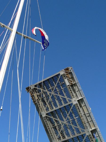 Islander burgee.