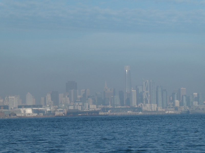 Hazy San Francisco