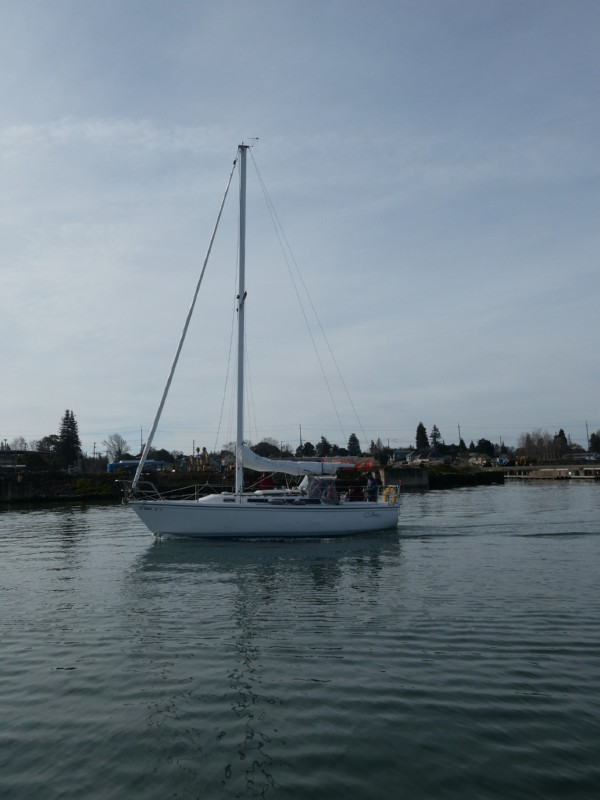Another boat joins ...