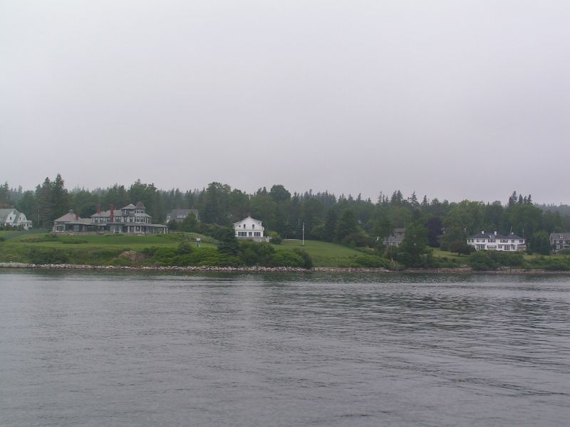 Arriving Castine ...