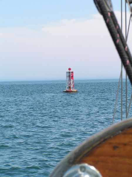 and pass buoy ...