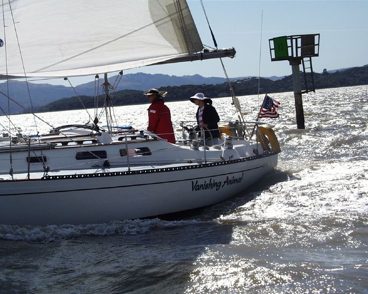 the breeze astern...