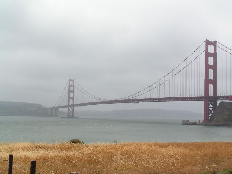 Golden Gate Bridge.