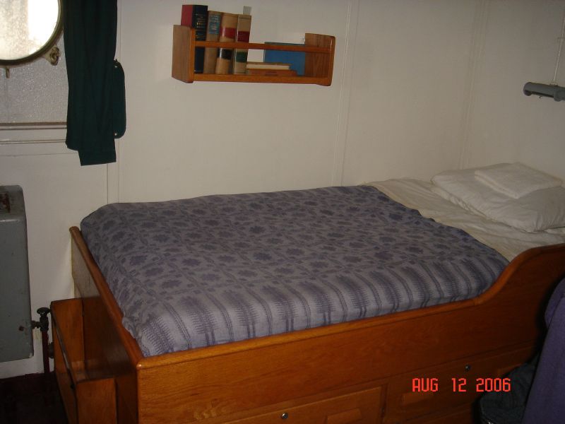 Captain's bunk