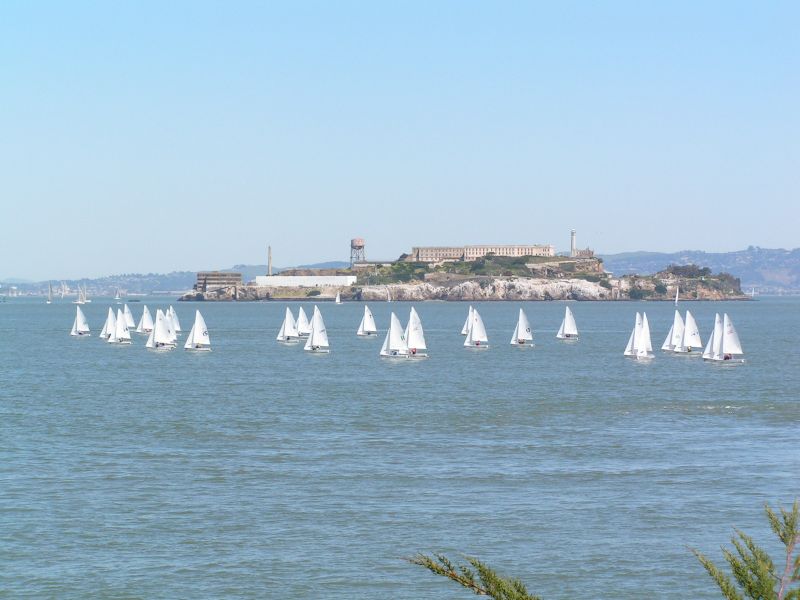 Collegiate regatta & <BR>Alcatraz
