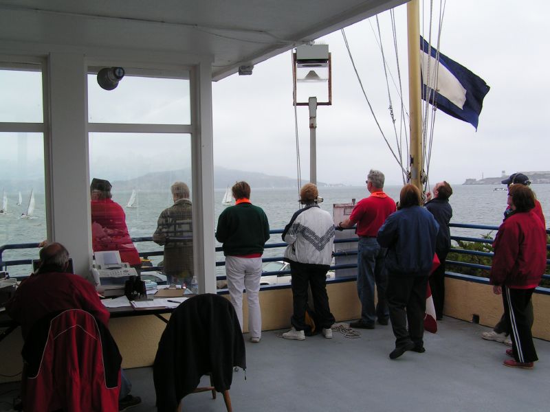 Race Deck crew includes<BR> Gary & Pat Salvo,<BR>Roger & Linda McClellan, and<BR>Rick & Sandy Van Mell