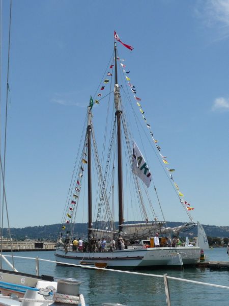 Scow schooner <I>Alma</I>