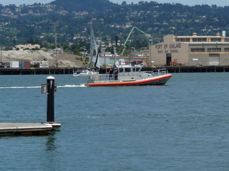 Coast Guard boat ...