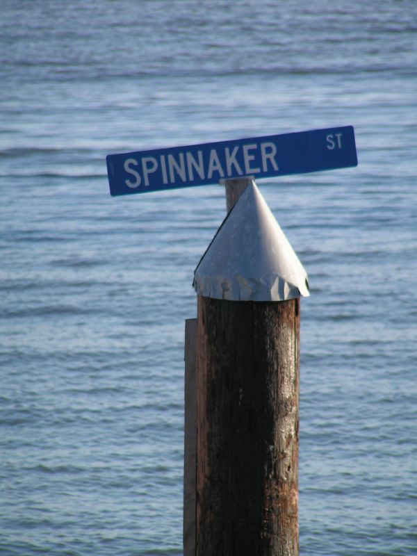 to Spinnaker Street & ...