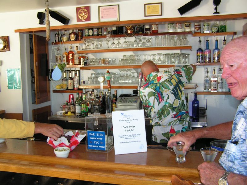 well-stocked bar for fun.