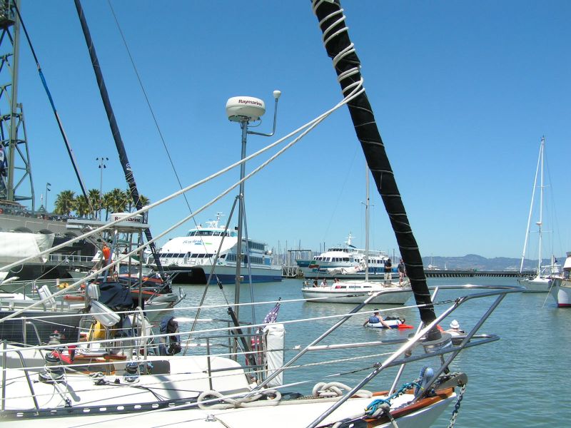 We're in<BR>McCovey Cove ....