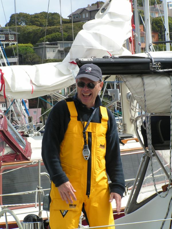 <b>Skipper Dan Knox can now smile!</b>