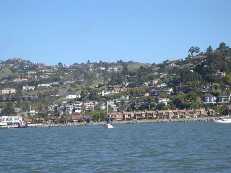 Tiburon astern