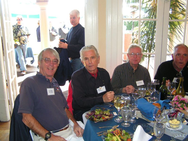 Jay, Bob, Jack & Jim<BR>Tom embertson behind