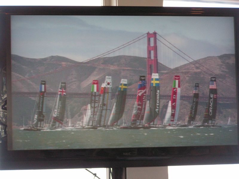 AC 45s fleet race ...