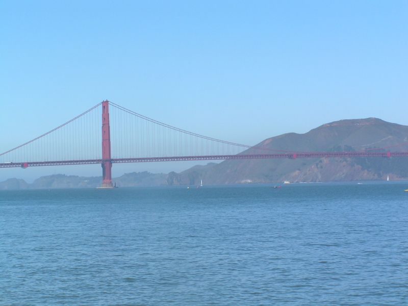 the Golden Gate.