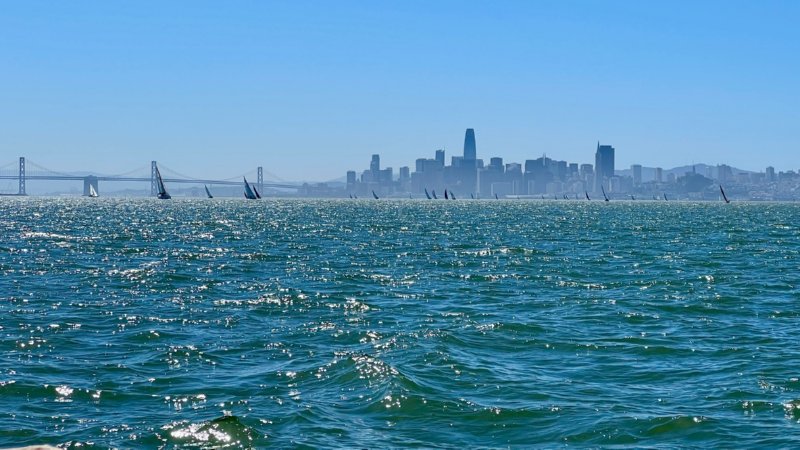 Beautiful sailing day