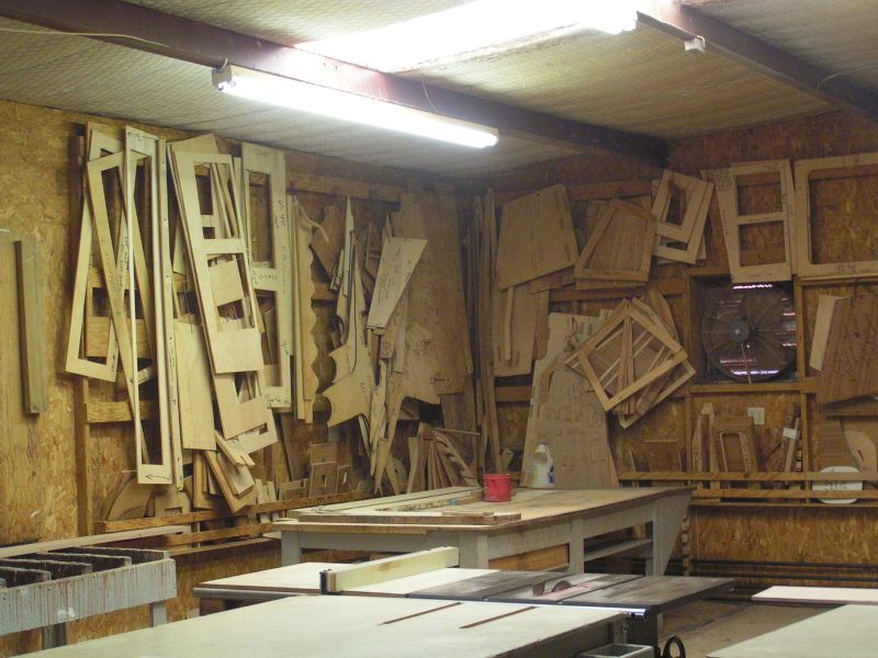 Wood shop & patterns